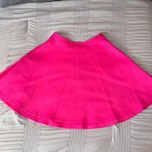 Bright, pink skirt, size 1